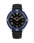 Radiant vyrų laikrodis RA503602 (46 mm) &ndash; juodas ciferblatas, juoda apyrankė, kvarcinis analoginis