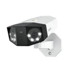 IP stebėjimo kamera Reolink DUO Series P750 lauko bulitinė 16 MP 7680&times;2160 CMOS 1/2,7 colio 2,8 mm 180&deg;&times;55&deg; PoE IP67 įmontuotas &scaron;viesos diodas, mikrofonas, garsiakalbis
