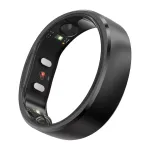 RingConn Smart Ring Gen2 &ndash; moterims ir vyrams &ndash; miego ir kūno rengybos stebėjimo įrenginys &ndash; &scaron;irdies ritmas &ndash; matinė juoda, 8 dydis