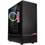 PC korpusas Kolink Inspire K9 ARGB Midi Tower juodas
