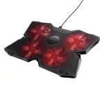 Trust GXT 278 au&scaron;inimo padėklas ne&scaron;iojamam kompiuteriui 43,9 cm (17,3 colio) Juodas