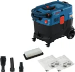 Bosch GAS 400 A Professional 40 L cikloninis dulkių siurblys &scaron;lapiam ir sausam valymui 1200 W Kombi