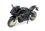 PULIO Motorcycle MSZ 1/12 Honda CBR1000RR-R Fireblade SP juodas liejamo metalo modelis