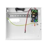 BCS ZA1206/UPS/F/KD 72W 12V DC 6A UPS maitinimo &scaron;altinis su akumuliatoriaus įkrovikliu apsaugos sistemoms, metalinis korpusas, montavimui ant sienos