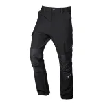 NEO TOOLS Mix&Match 4 krypčių tamprios darbo kelnės, juodos-oranžinės, XL