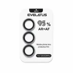 Evelatus Samsung Galaxy S26 Camera Lens Protector Armor Clear - 9H grūdinto stiklo, itin plonas, atsparus pir&scaron;tų atspaudams, be burbuliukų
