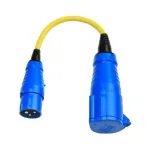 Adapterio laidas 16A į 32A/250V CEE/CEE