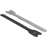 Delock Klett-Kabelbinder L 240 mm x B 13 mm 10 St&uuml;ck schwarz