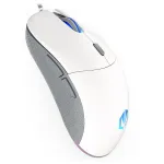ENDORFY GEM Plus Onyx White pelė žaidimams de&scaron;inei rankai USB Type-C optinė 19000 DPI
