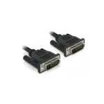 Delock DVI-D Dual Link kabelis 24+1 vyri&scaron;kas-vyri&scaron;kas 0,5 m juodas 84369