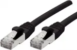 Exertis Connect 858484 Cat6a S/FTP komutacinis tinklo kabelis, 1 m, juodas