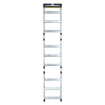 f-tronic V19 vieno lauko skirstymo skydas, 9 eilės, 108 moduliniai vienetai, H 1350 mm, cinkuotas plienas 7143625