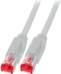 EFB Elektronik Cat.6A S/FTP LSZH tinklo kabelis, RJ45, pilkas, 0,25 m K8051.0,25