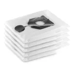 K&auml;rcher Professional 2.889-183.0 saugos filtro mai&scaron;eliai, 5 vnt., balti, i&scaron; veltinio, skirti NT 30/1, NT 35/1, NT 40/1, NT 45/1, NT 50/1