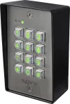 Sygonix SY-6888064 pavir&scaron;inio montavimo kodų spyna, 12-24V DC/AC, IP65, ap&scaron;viesta klaviatūra