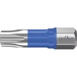 WIHA 41609 Torx antgalių rinkinys, T30, 25 mm, 5 vnt., 1/4 colio &scaron;e&scaron;iabriaunis kotas