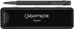 Caran d'Ache 849 Black Code plunksnakočiai ra&scaron;iklis, M (vidutinis) smaigalys, matinis juodas 840.496