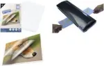 KANGARO K-16009 A4 laminavimo ki&scaron;enėlės, blizgios, 250 mikronų (2x125), 216x303 mm - 1 vnt.