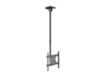 Multibrackets M Public Ceilingmount Medium Single lubų laikiklis, 81,3&ndash;116,8 cm (32&ndash;46 colių), maks. 70 kg, VESA nuo 100x100 iki 400x400, pasvirimas nuo -5 iki +15&deg;, juodas