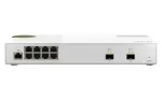 QNAP QSW-M2108-2S tinklo jungiklis, valdomas L2, 2.5GbE (100/1000/2500), pilka