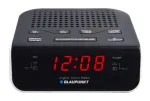 Blaupunkt CR5WH radijo laikrodis Juoda, Balta