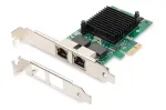 PCI Express Ethernet plok&scaron;tė Digitus DN-10132 2 prievadai