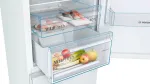 Bosch KGN36VWED &scaron;aldytuvas-&scaron;aldiklis, laisvai pastatomas, NoFrost, 237 l + 89 l, 186 cm, energijos klasė E, baltos spalvos