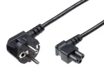 Microconnect PE010850A maitinimo laidas, juodas, 5 m, C5 mova