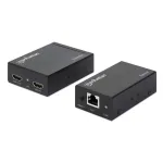MANHATTAN HDMI 1080p Ethernet vaizdo perdavimo rinkinys, iki 50 m per vieną Cat6 kabelį, TX ir RX moduliai, IR palaikymas, trejų metų garantija