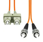Dupleksinis daugiamodis &scaron;viesolaidinis kabelis ProXtend FO-SCSTOM1D-005 OM1 SC&ndash;ST UPC, 5 m