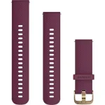 Garmin Quick Release 20 mm silikoninis laikrodžio dirželis, violetinis/auksinis