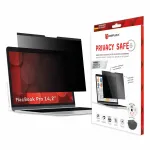 Displex PRIVACY SAFE magnetinis dvipusis privatumo filtras, skirtas MacBook Pro 14,2 colio, apsaugantis nuo dulkių ir įbrėžimų