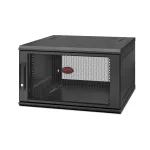 APC NetShelter WX AR106SH6, 6U, 19 colių sieninis jungiamasis spintelis, 600 mm gylio, surinktas