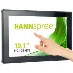 Hannspree Open Frame HO 105 HTB skaitmeninės reklamos plok&scaron;čiasis ekranas 25,6 cm (10,1 colio) LCD 350 cd/m&sup2; HD juodas su jutikliniu ekranu