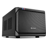 Sharkoon QB One juodas - Mini ITX korpusas, Mini-ITX, 3,5 inch/2,5 inch diskams, USB 3.0
