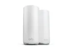 NETGEAR Orbi 870 Tri-Band (2.4 GHz / 5 GHz / 6 GHz) Wi-Fi 7 (802.11be) mar&scaron;rutizatorius baltas 4 vidinės antenos