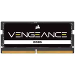 Corsair Vengeance CMSX64GX5M2A4800C40 SO-DIMM 64 GB DDR5-4800 (2x 32 GB) dviejų modulių rinkinys, juoda spalva