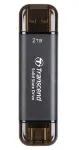 TRANSCEND ESD310c 2TB ne&scaron;iojamas SSD, USB-A / USB-C