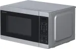 Sharp YC-MS02E-S Sidabrinė mikrobangų krosnelė Solo 20 L 800 W