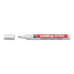 Permanentinis markeris Edding 8750 bullet tip baltas