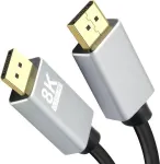 Helos PREMIUM DisplayPort kabelis 8K 3,0 m juodas