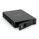 Fantec MR-25 keičiamas diskų rėmelis 2,5" SATA/SAS HDD/SSD diskui 3,5" angoje, 7&ndash;15 mm, juodas