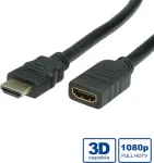 HDMI High Speed kabelis + Ethernet VALUE 5 m