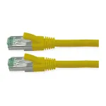 Tinklo kabelis ROLINE Recycled Material 21.45.3226 RJ-45 Cat6a 7 m geltonas