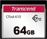 Transcend CFast atminties kortelė 64 GB (TS64GCFX610)