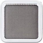 LED sieninis &scaron;viestuvas įleidžiamas Busch-Jaeger 2CKA001510A0003 kvadratinis pilkas/ baltas vidaus patalpoms
