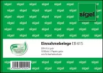 Verslo forma Sigel EB615 Green A6 50 lapų