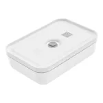 Pietų dėžutė ZWILLING FRESH & SAVE 1 L, plastikinė su silikoniniu sandarikliu, pilka/balta