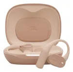 JBL Sense Lite belaidės ausinės su ausų kabliuku, skambučiai/muzika, Bluetooth, smėlio spalvos