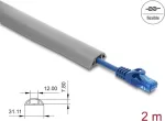 Kabelių mova DELOCK 20766 pilka PVC 1 vnt.